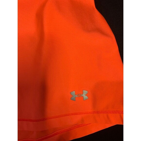 Under Armour Sleeveless Running tank top‎ womens Orange Small - Picture 2 of 3